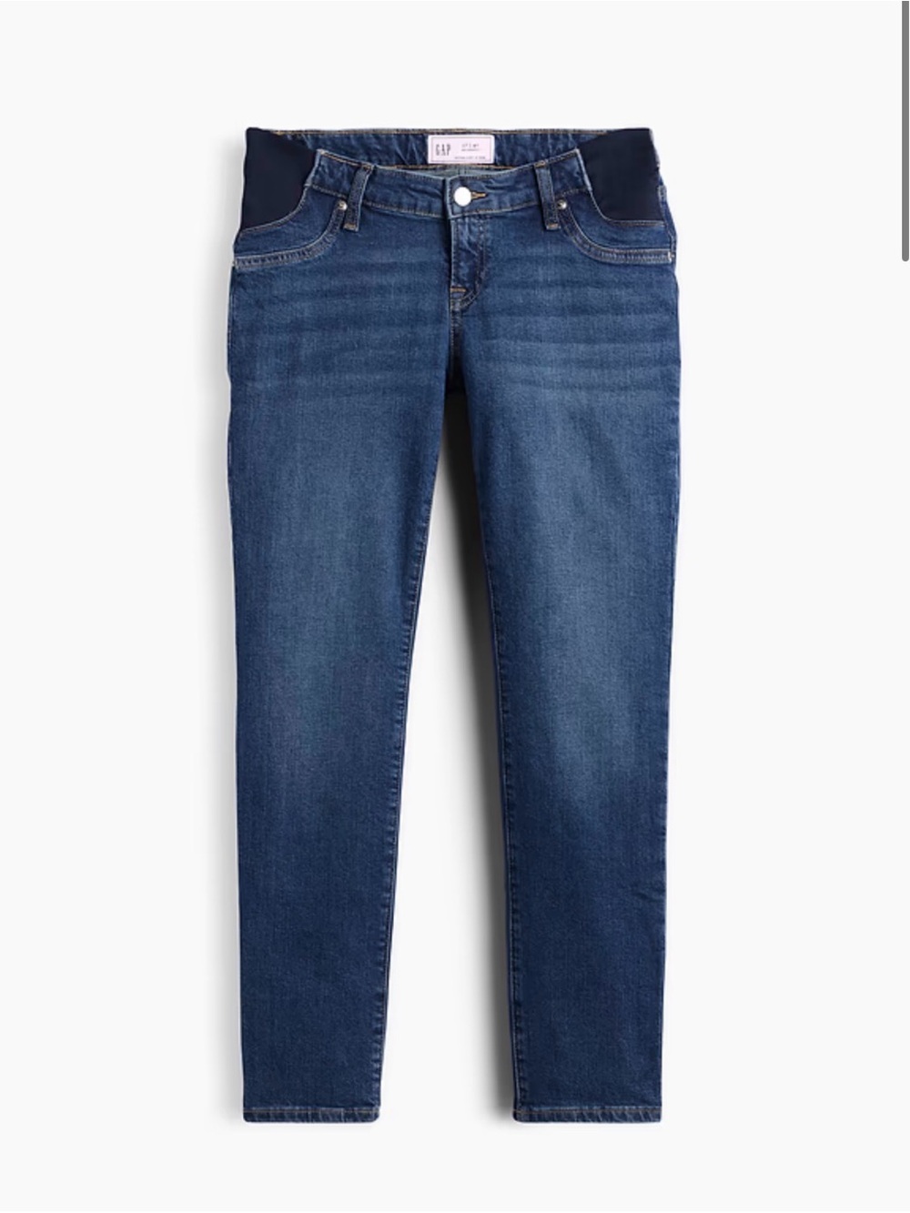 GAP Maternity Inset Panel Vintage Slim Jeans - Size 28 Regular
